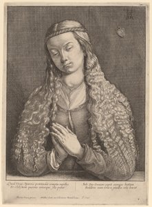 Katharine Furlegerin od Wenceslaus Hollar after Albrecht Dürer
