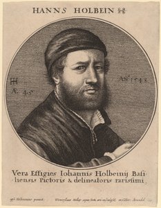 Hans Holbein mladší od Wenceslaus Hollar after Hans Holbein the Younger