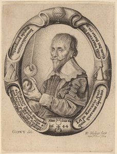 Johann Banfi Huniades od Wenceslaus Hollar after Jacob Peter Gowy