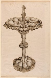 Kresba, stříbrný středník, 1498 od Wenzel von Olmütz