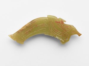Přívěsek v podobě ptáka, kolem 1050-950 před naším letopočtem od Western Zhou Dynasty Chinese School