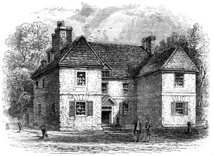 William Penns House, Philadelphia, Pennsylvania, konec 17.-začátek 18. století c1880