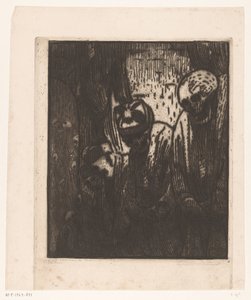 Catacombe, Palermo (původní název na objektu) od Wijnand Otto Jan Nieuwenkamp (signed by artist)