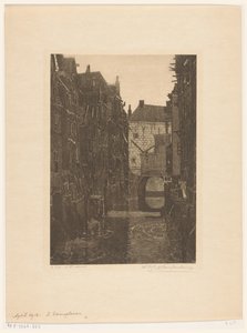 Domy na Voorstraatshaven v Dordrechtu Kanál v Dordrechtu (původní název) Dordrecht, šest leptů W.O.J. Nieuwenkamp a J.M. Degrees of Roggen (původní název série)