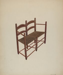 Židle Ox Cart, c. 1939. od Wilbur M Rice