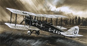 De Havilland DH98 společnosti Aircraft Transport  Travel Ltd. od Wilf (20th century) Hardy