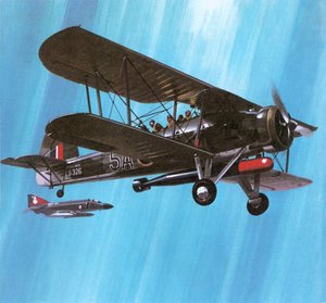 Fairey Swordfish od Wilf (20th century) Hardy