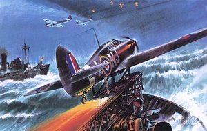 Hawker Hurricane od Wilf (20th century) Hardy