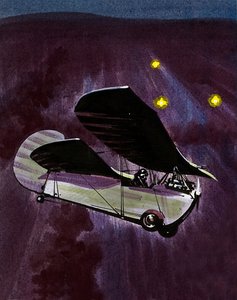 Vynález Henriho Migneta Pou de Ciel od Wilf (20th century) Hardy