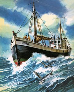 Plavba na španělský Mohan od Wilf (20th century) Hardy