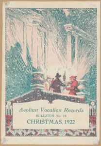 Vocalion Records Bulletin, Vánoce, 1922