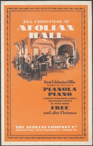 Piana Aeolian Company, 20. léta 20. století