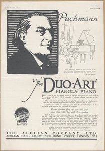 Pianas Aeolian Company, 1924 od Wilfred Fryer