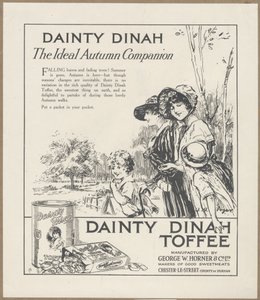 Dainty Dinah Toffee, kolem roku 1920