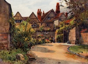 Cheney Court, Winchester (barevné lito)
