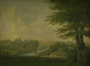 Lot u kanálu Odense od Wilhelm Bendz