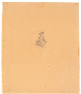 Porträt von Bernhard Stange od Wilhelm Bendz