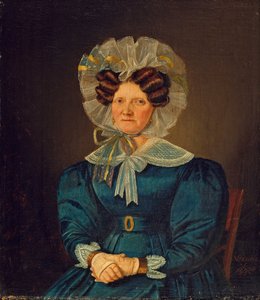 Portrét Mette Sophie Fuglsangové, umělcovy tety od Wilhelm Bendz