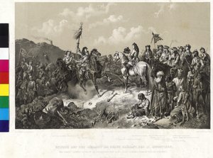 Epizoda z bitvy u hor Harsany 12. srpna 1687 od Wilhelm Camphausen