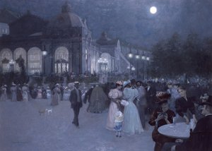 Noční koncert v Městském parku od Wilhelm Gause