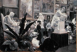 Na vídeňské mezinárodní umělecké výstavě v roce 1882 od Wilhelm Gause