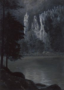 Hans Heiling (The Hans Heiling Rocks) od Wilhelm Gause