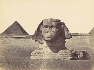Head of the Sphynx, ca. 1860.