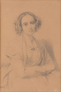Portrét skladatelky Fanny Hensel rozené Mendelssohn 1805-1847, 1847. od Wilhelm Hensel