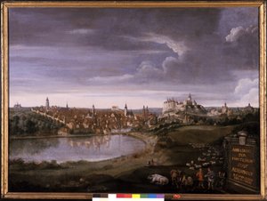 Pohled na Altenburg od Wilhelm I Richter