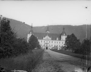 Zámek Eggenberg v Eggenbergu u Štýrského Hradce od Wilhelm J. Burger