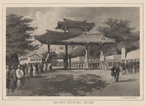 Com: Perryho návštěva v Shui, Lew Chew, 1855