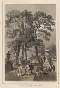 Chrám Hat-Chi-Man-Ya-Chu-Ro, Simoda (Sintoo), 1855