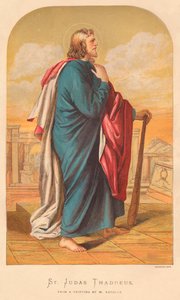 Sv. Jidáš Tadeáš, polovina konce 19. století.