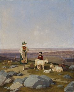 Na Gaisalmu od Wilhelm Kobell Ritter von