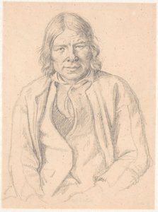 Busta švédského farmáře od Wilhelm Marstrand
