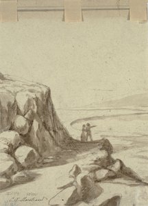 Scéna obchodu od Wilhelm Marstrand