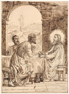Kristus v Emauzích od Wilhelm Marstrand