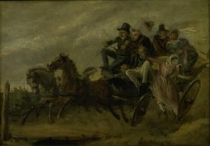 Epizoda z Ludvig Holberg: Cesta k zázračnému jaru od Wilhelm Marstrand