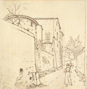 Gade a Rom od Wilhelm Marstrand