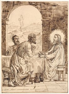 Kristus v Emauzích od Wilhelm Marstrand