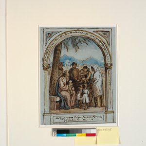 „Nechte malé děti přijít ke mně a nebraňte jim v tom“ od Wilhelm Marstrand