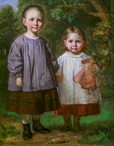 Ottilia a Christy Marstrandovy, dcery umělce