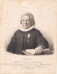 farář S. M. Beyer od Wilhelm Marstrand