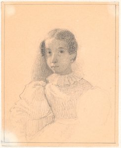 Portrét Adelaide Emilie Waagepetersen od Wilhelm Marstrand