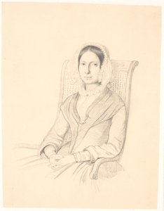 Portrét Sophie Frederikke Raffenbergové, sedící v křesle od Wilhelm Marstrand
