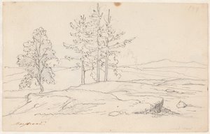 Švédská krajina od Wilhelm Marstrand
