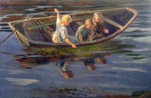 Crabfishing, Christiania (olej na plátně)