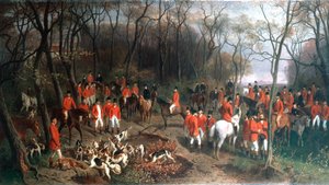 Alžběta na lovu, konec 19. století od Wilhelm Richter