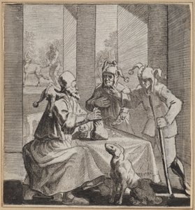 Blázen přijímající Borgy od Wilhelm Stettler
