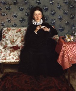 Na pohovce od Wilhelm Trübner